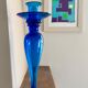 Turquoise blue candle holder