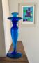Bougeoir bleu turquoise