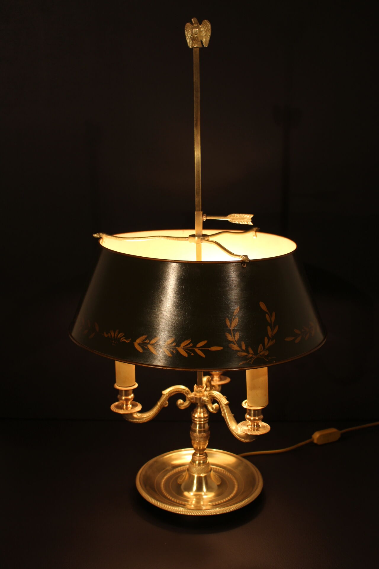 Empire hot water bottle lamp