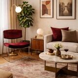 Velvet armchair, 1970