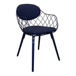 Chaise Magis Piña e - tissu bleu