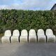 Set of 6 Verner Panton chairs, Vitra edition.