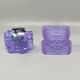 1970s Stunning Purple Smoking Set By Antonio Imperatore in Murano Glass. Ma