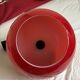 Red opaline glass pendant (circa 60/70)