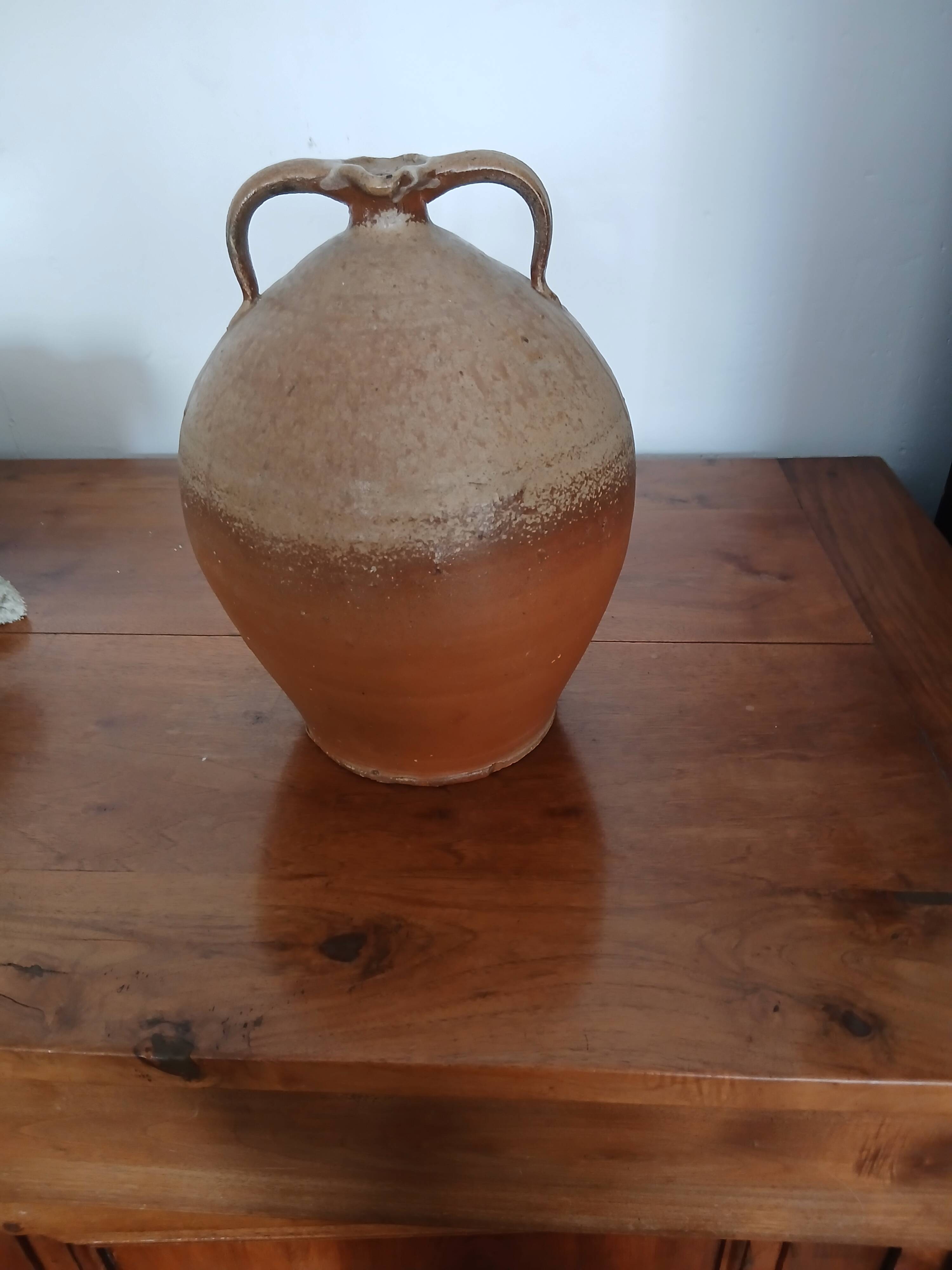 Large ancient terracotta jar
