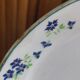 6 old mismatched blue/white plates St Amand, Moulin des loups