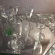 Lot old liquor glasses
