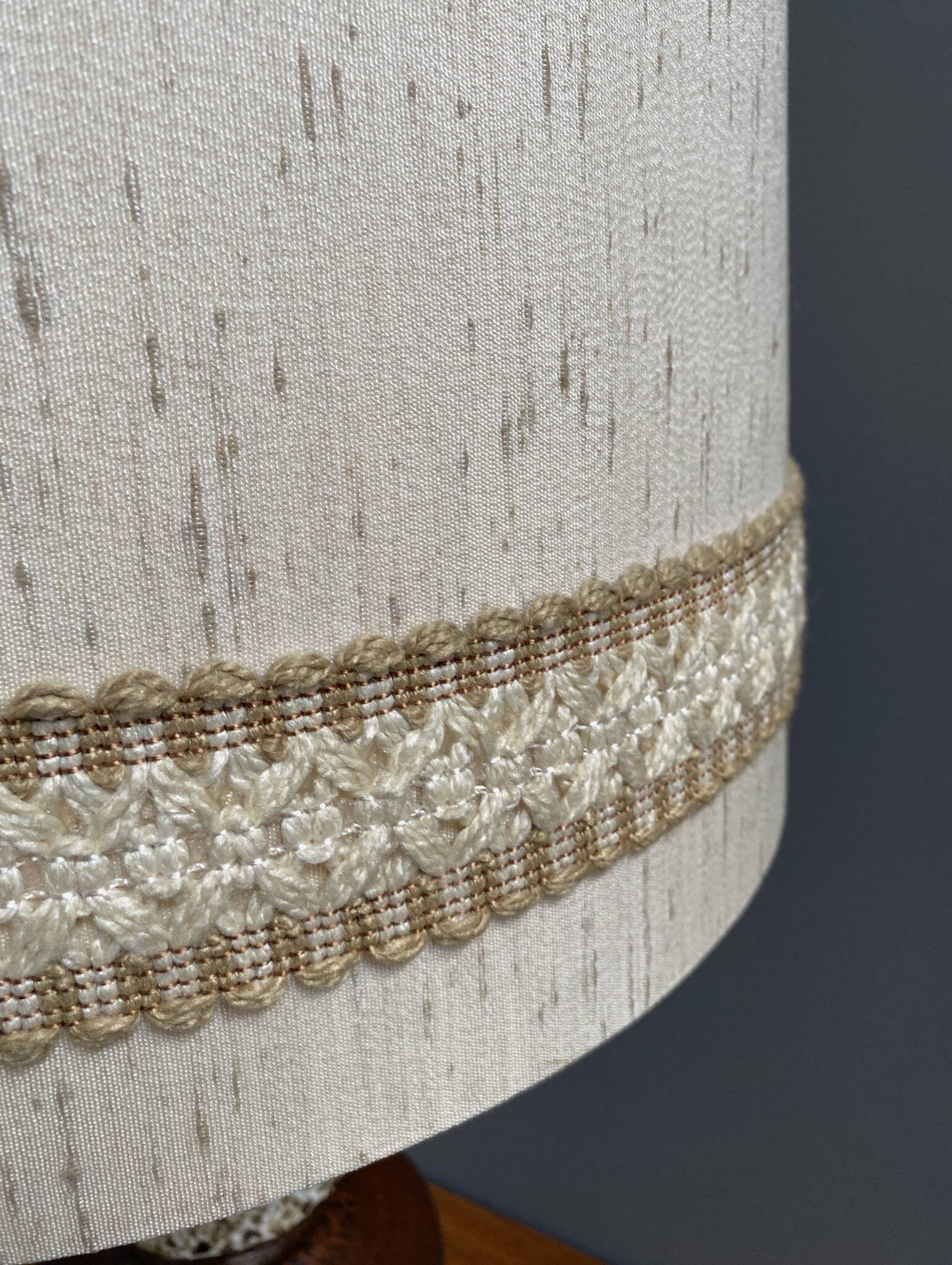 Lampe de table en céramique de Hustadt Leuchten années 1970