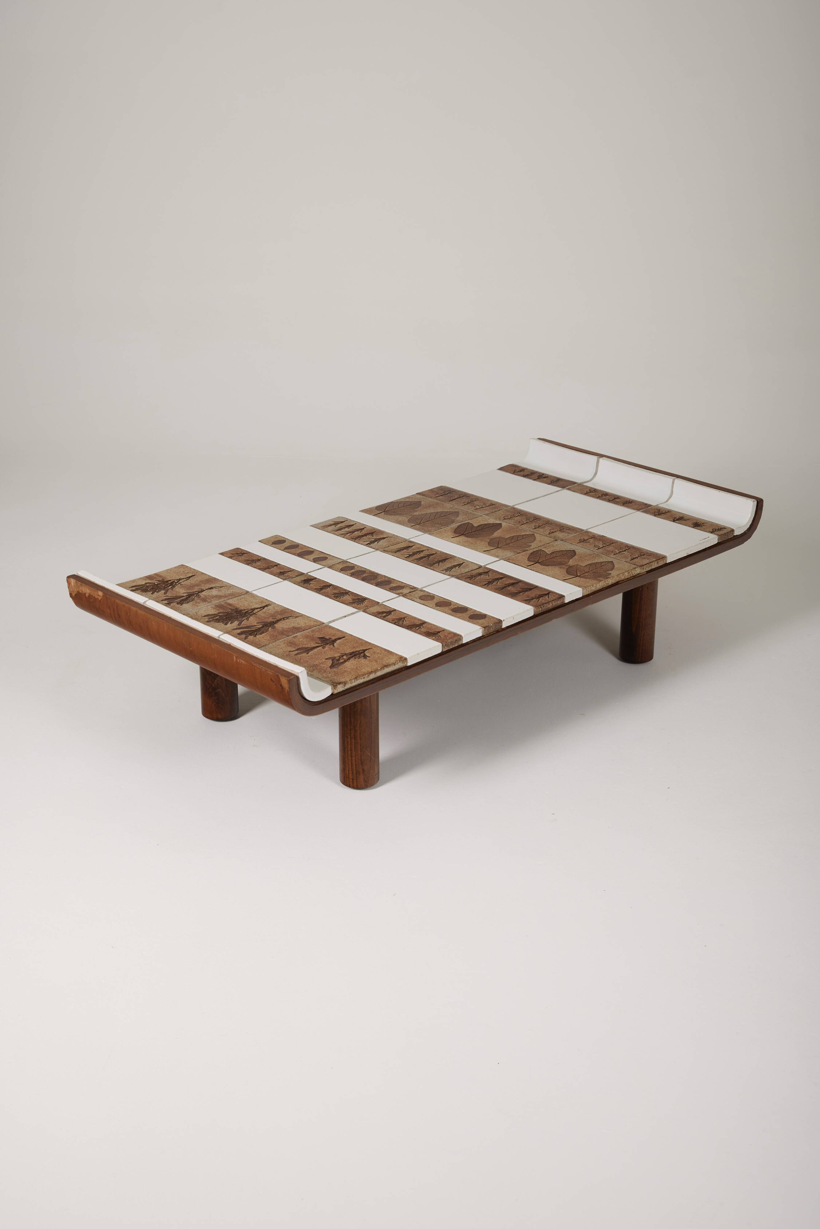 Coffee table Pagoda Roger Capron, 1960s