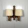 Uno Kristiansson wall lamp Pinus for Luxus Sweden 1970’s
