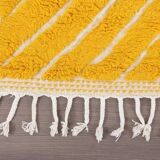 Ecru Moroccan rug with geometric patterns 250cm x 150cm