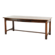 18th century French farmhouse dining table made of oak and fruitwood