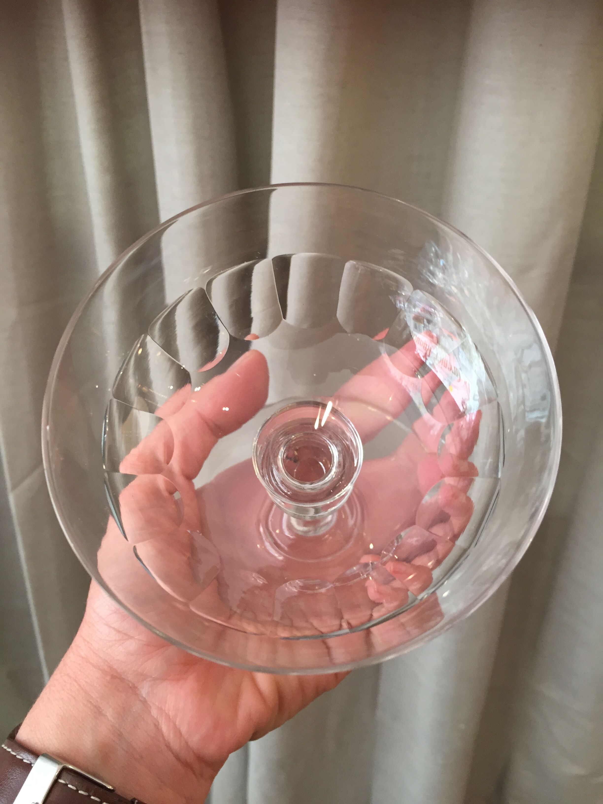 SUITE OF 11 GLASSES OF CHAMPAGNE IN CRYSTAL PERIOD LOUIS PHILIPPE