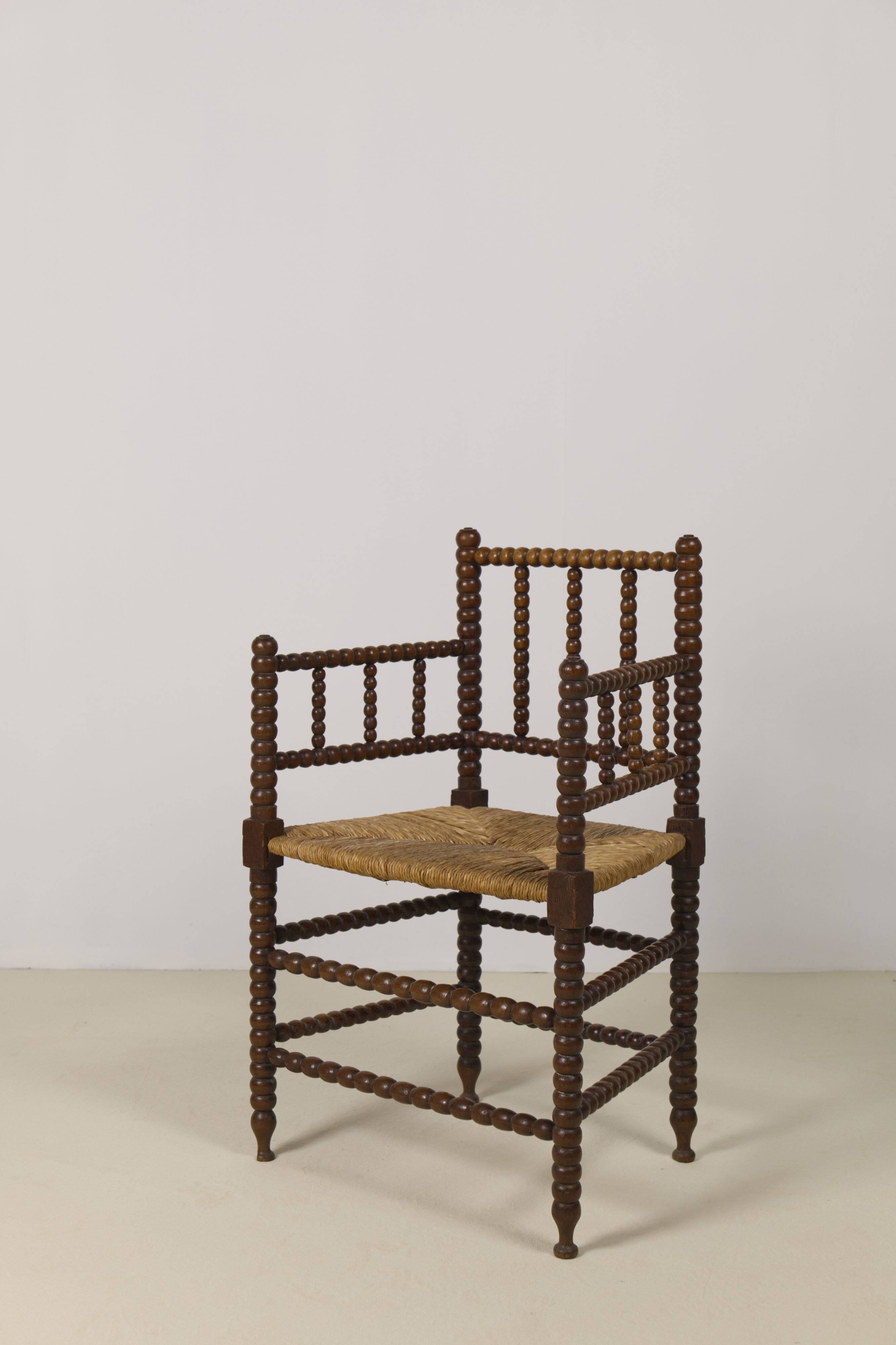 Fauteuil Bobbin vintage