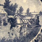 Plat delft  chemekefa année 50