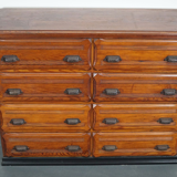 Apothecary Cabinet in pine France 1920s