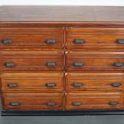 Apothecary Cabinet in pine France 1920s