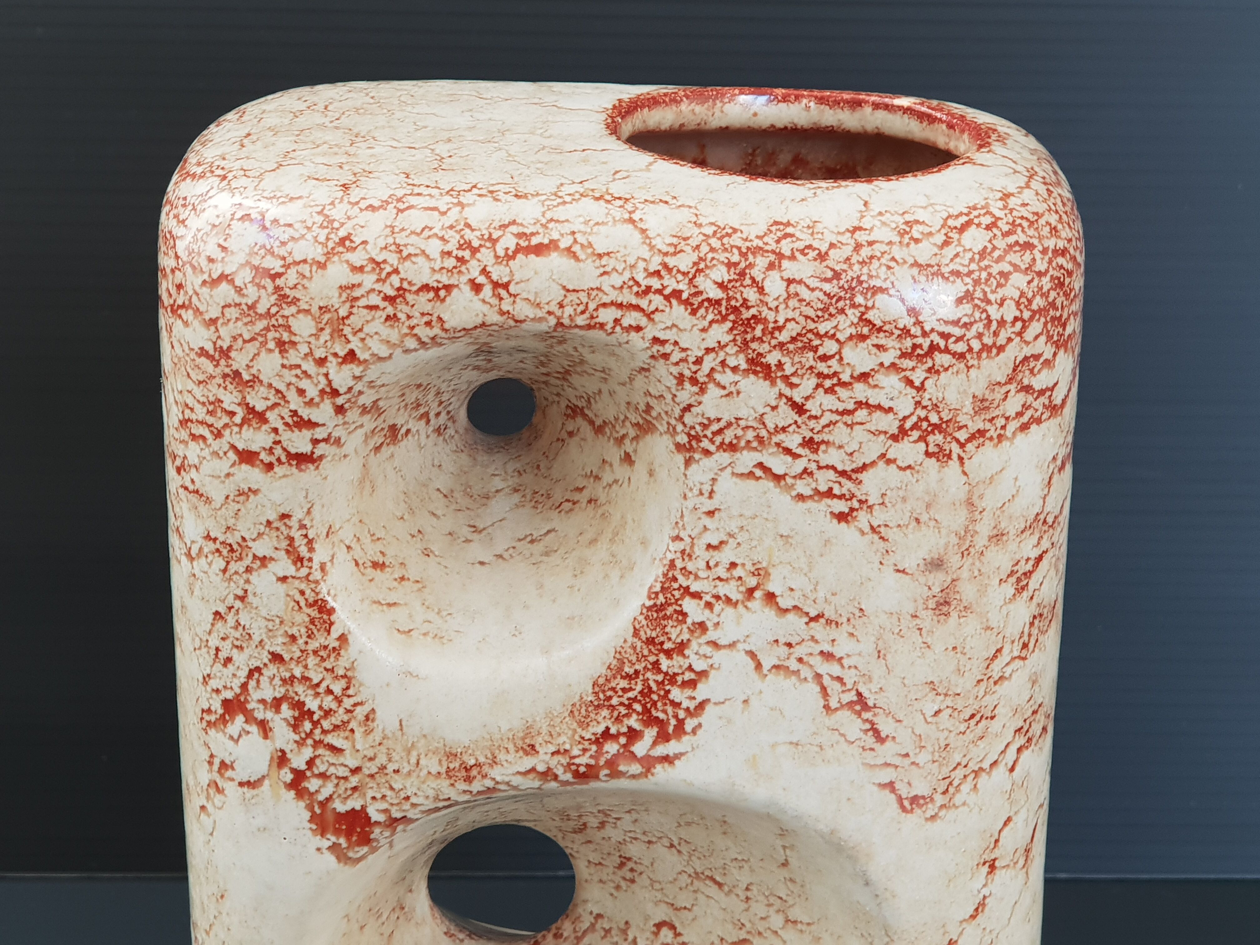 Italian vintage Bertoncello vase 1970