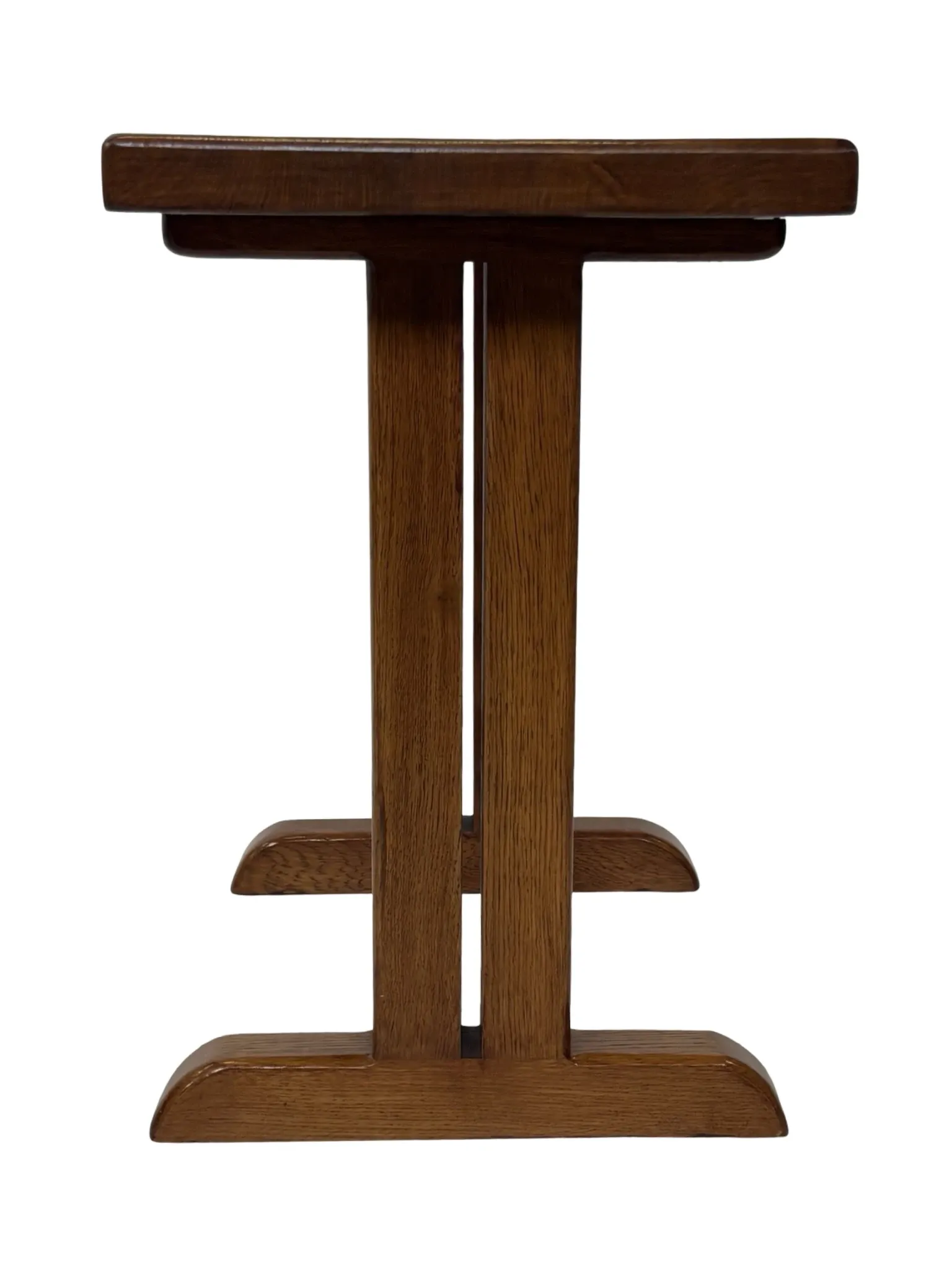 Vintage side table, Shaker-style, compact design, solid wood