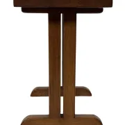 Vintage side table, Shaker-style, compact design, solid wood