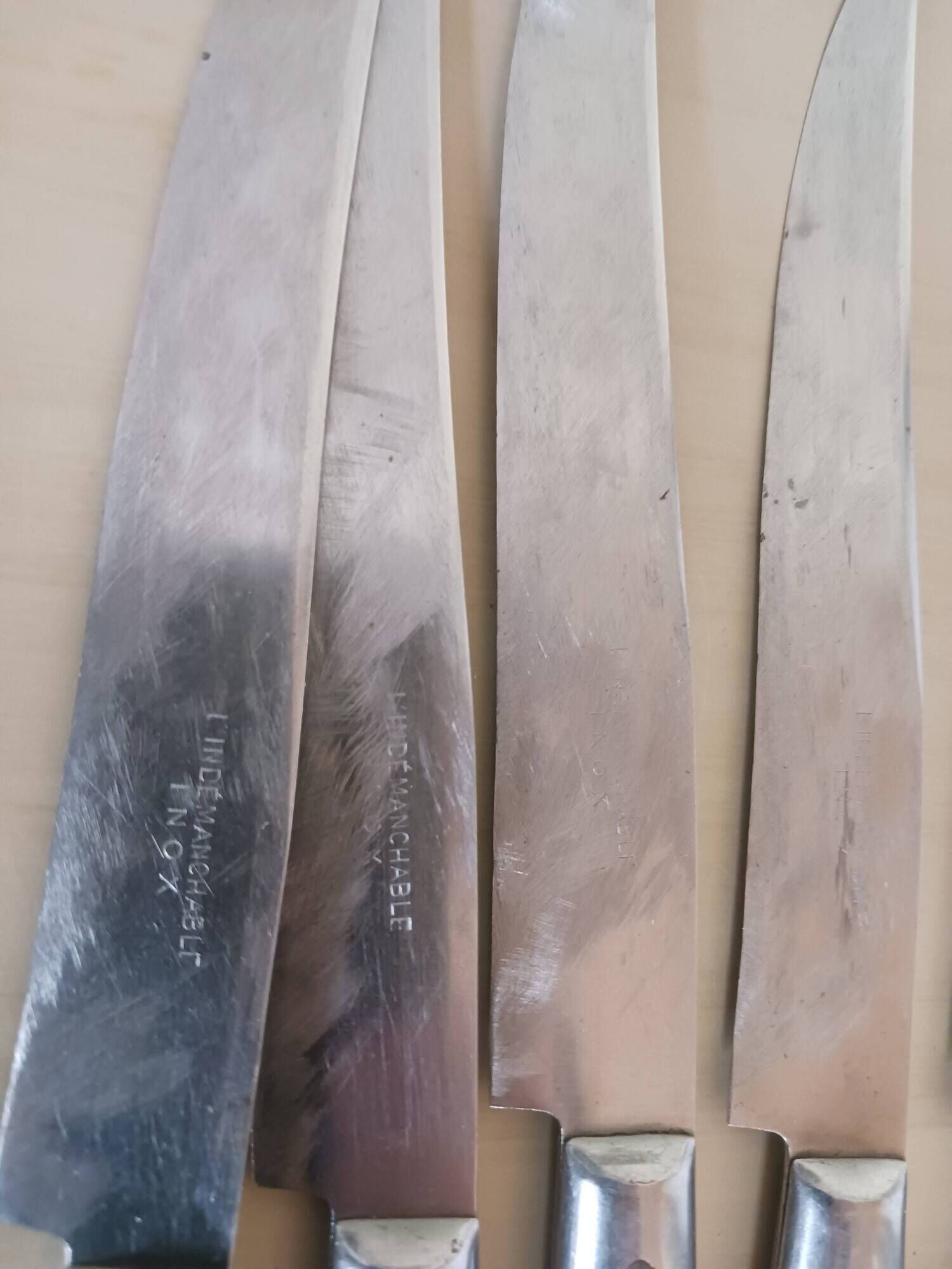 Art Deco style knives.