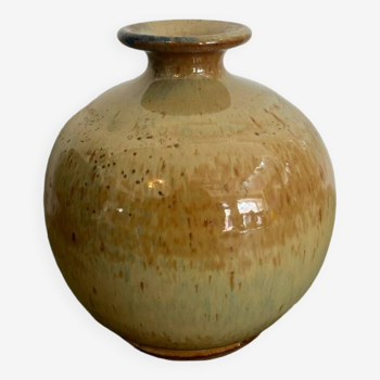 Glazed ceramic vase