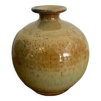 Glazed ceramic vase