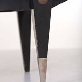 3-drawer varnished rosewood chest of drawers from the 60s