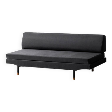 Canapé vintage 3 places dormeuse 1950s moderne antique