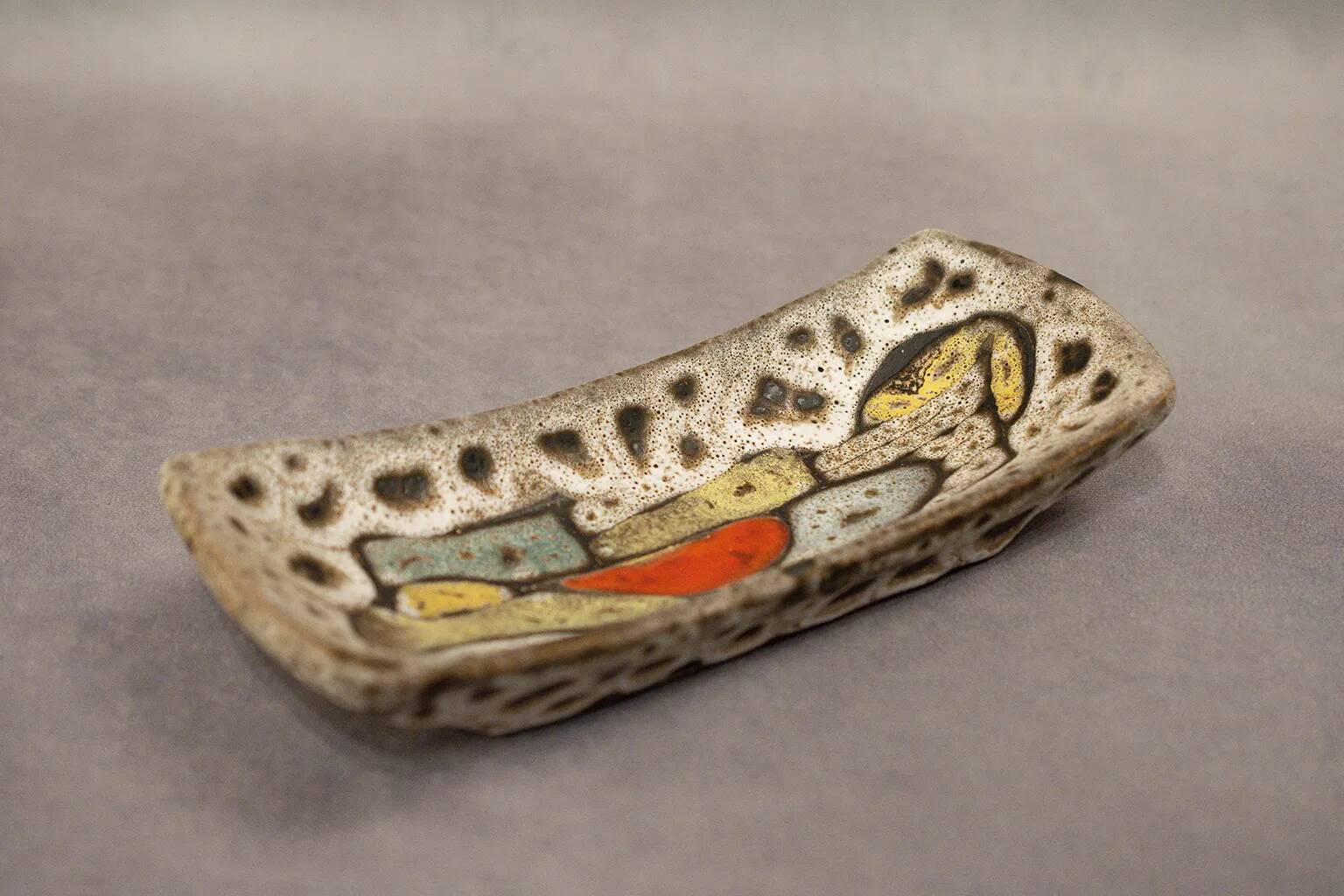 4 ceramic fat lava bowls by Marius Bessone – Vallauris – Mid-century