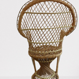 Fauteuil Emmanuelle mini en rotin