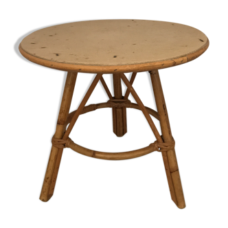 Rattan coffee table
