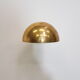 Vintage art deco brass wall light