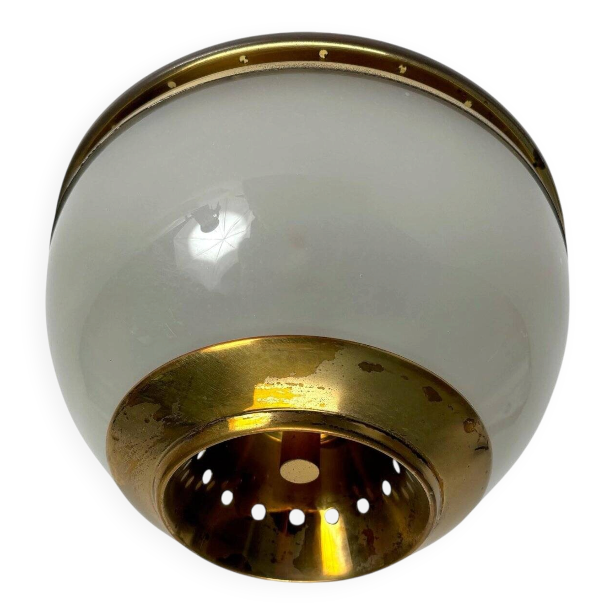 LSP3 Glass Wall Lamp by Luigi Caccia Dominioni for Azucena, 1960s