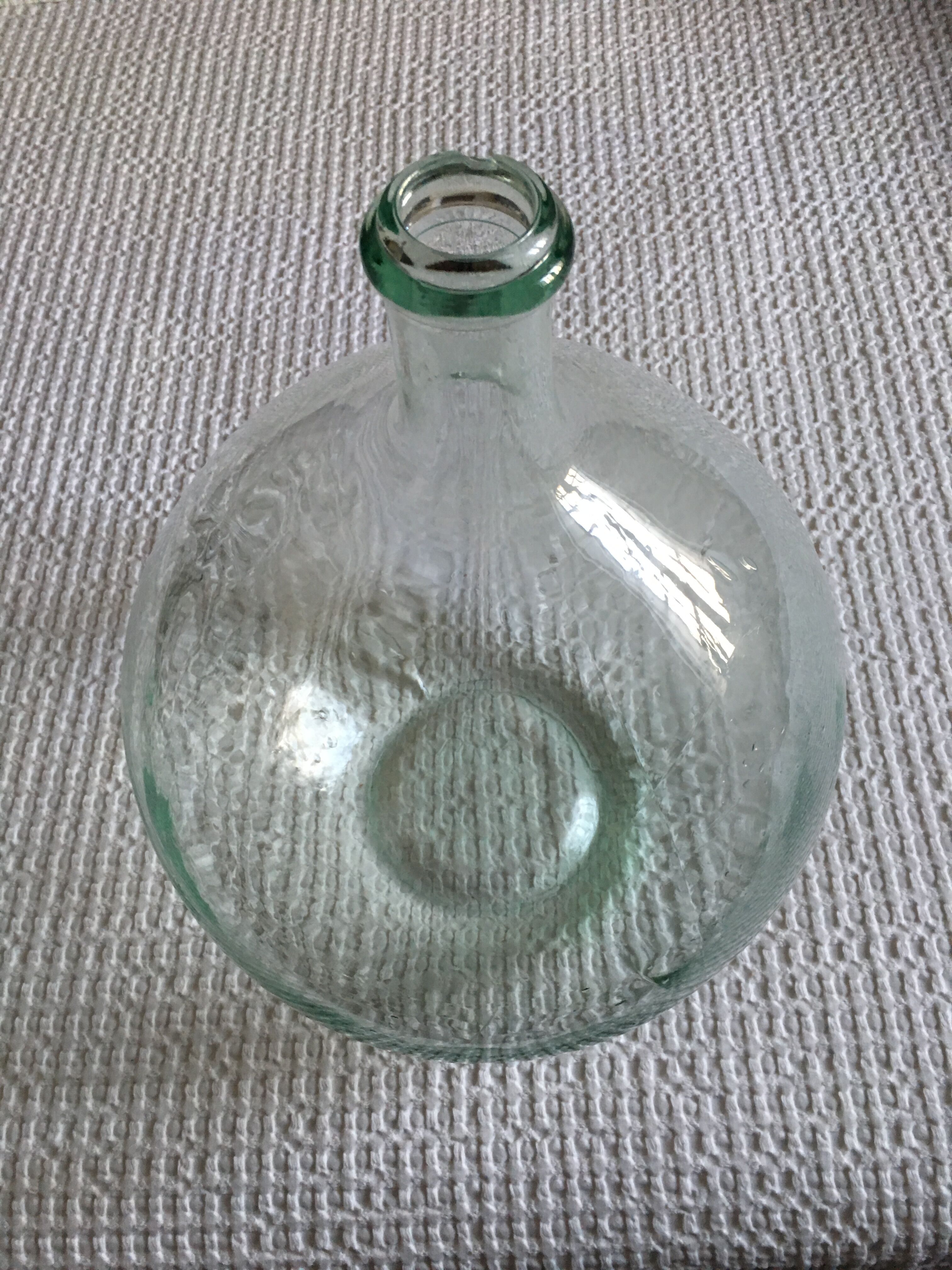 Demijohn transparent large size 25 L