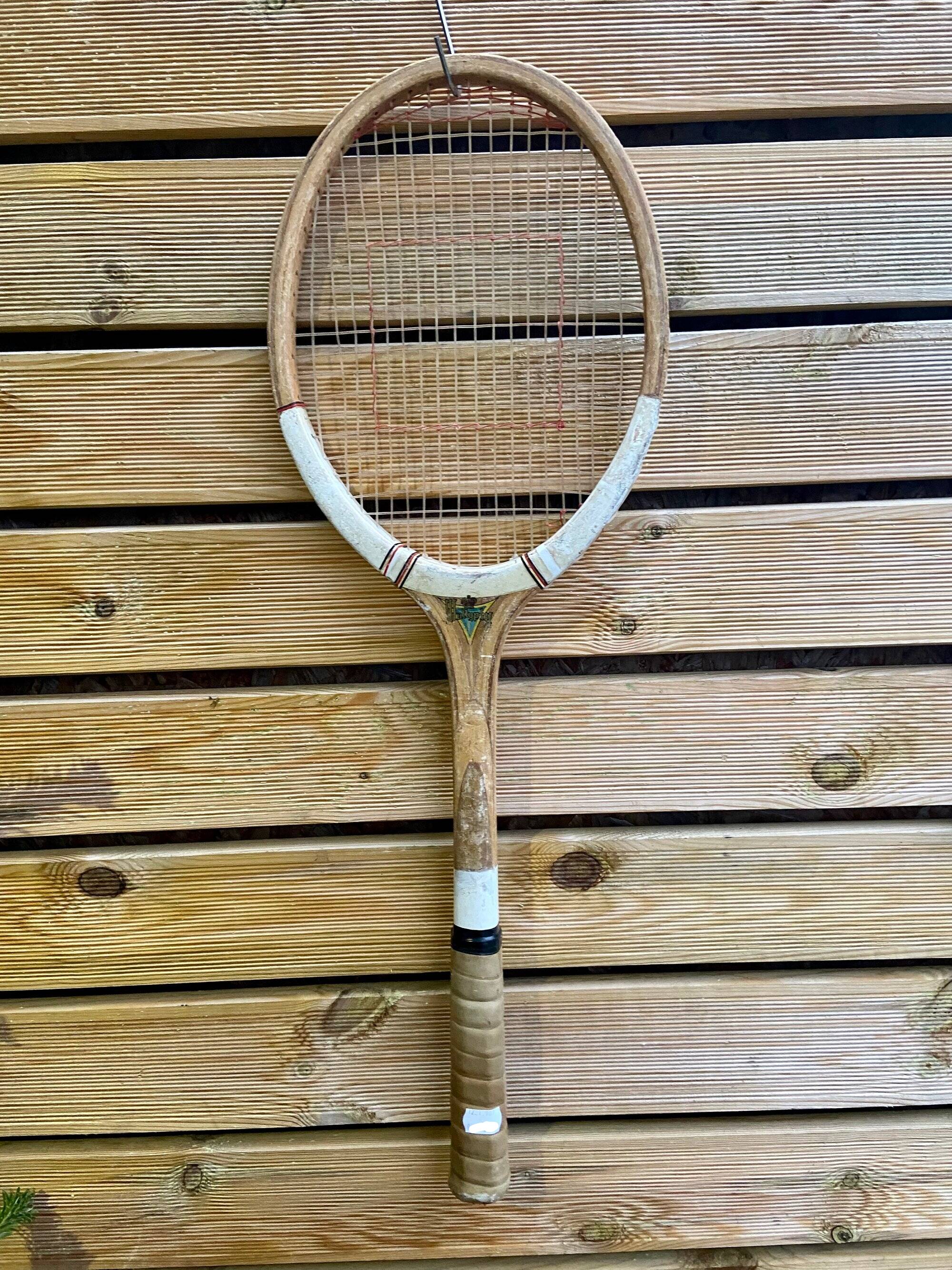 Old tennis racket
