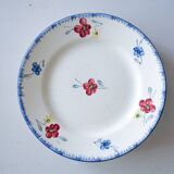 Lot de 5 assiettes à dessert Digoin Sarreguemines