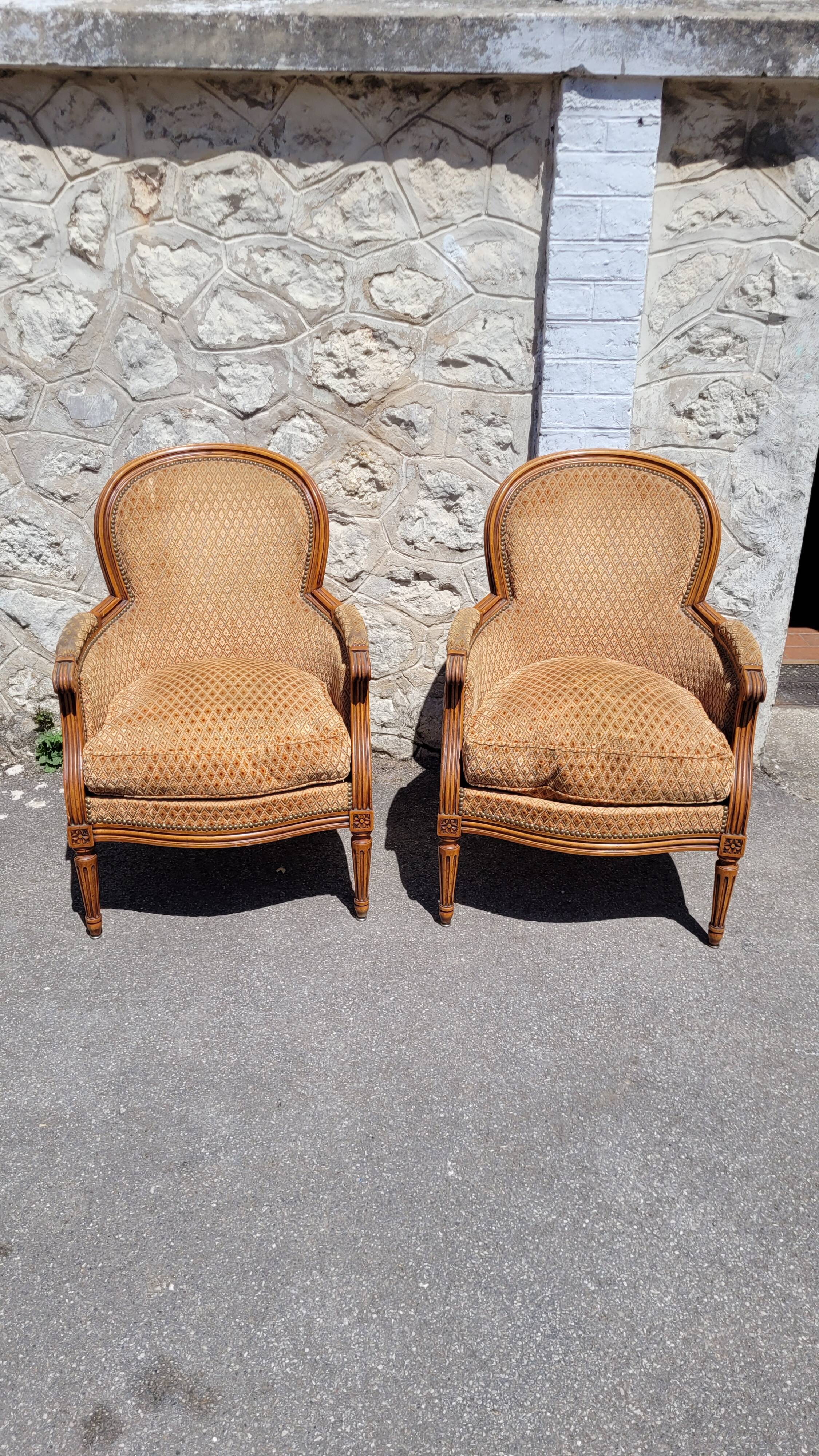 Pair of armchairs