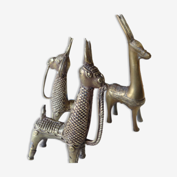 Brass horses north india
