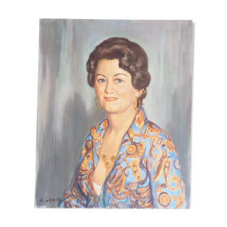 Painting Portrait of Woman