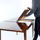 Extendable Dining Table In Mahogany By Mier, Czechoslovakia 1960s