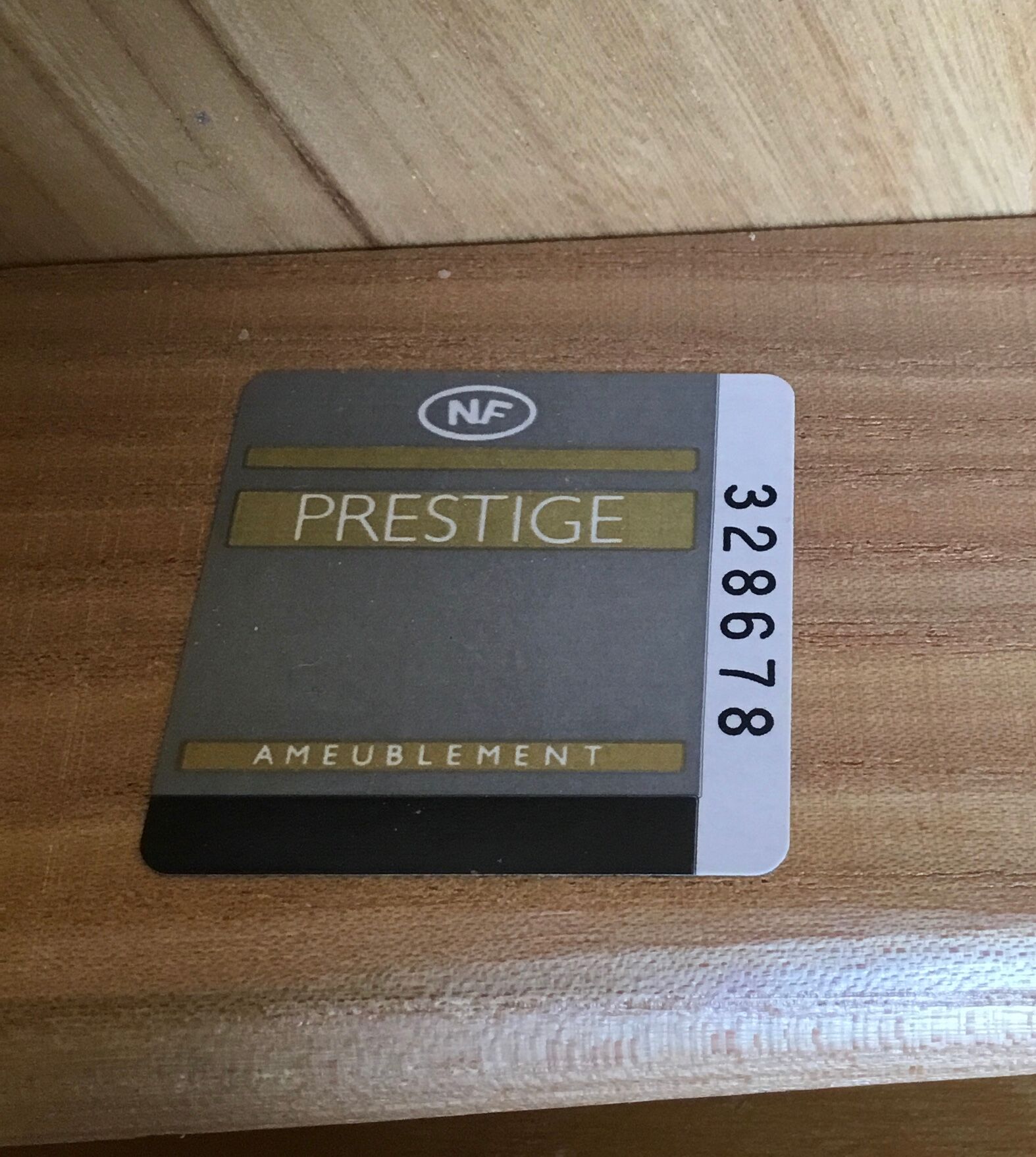 Bedside NF Prestige solid elm furniture - 1970