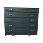 Commode vert foncé
