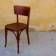 Série de 4 chaises bistrot vintage par Mahieu