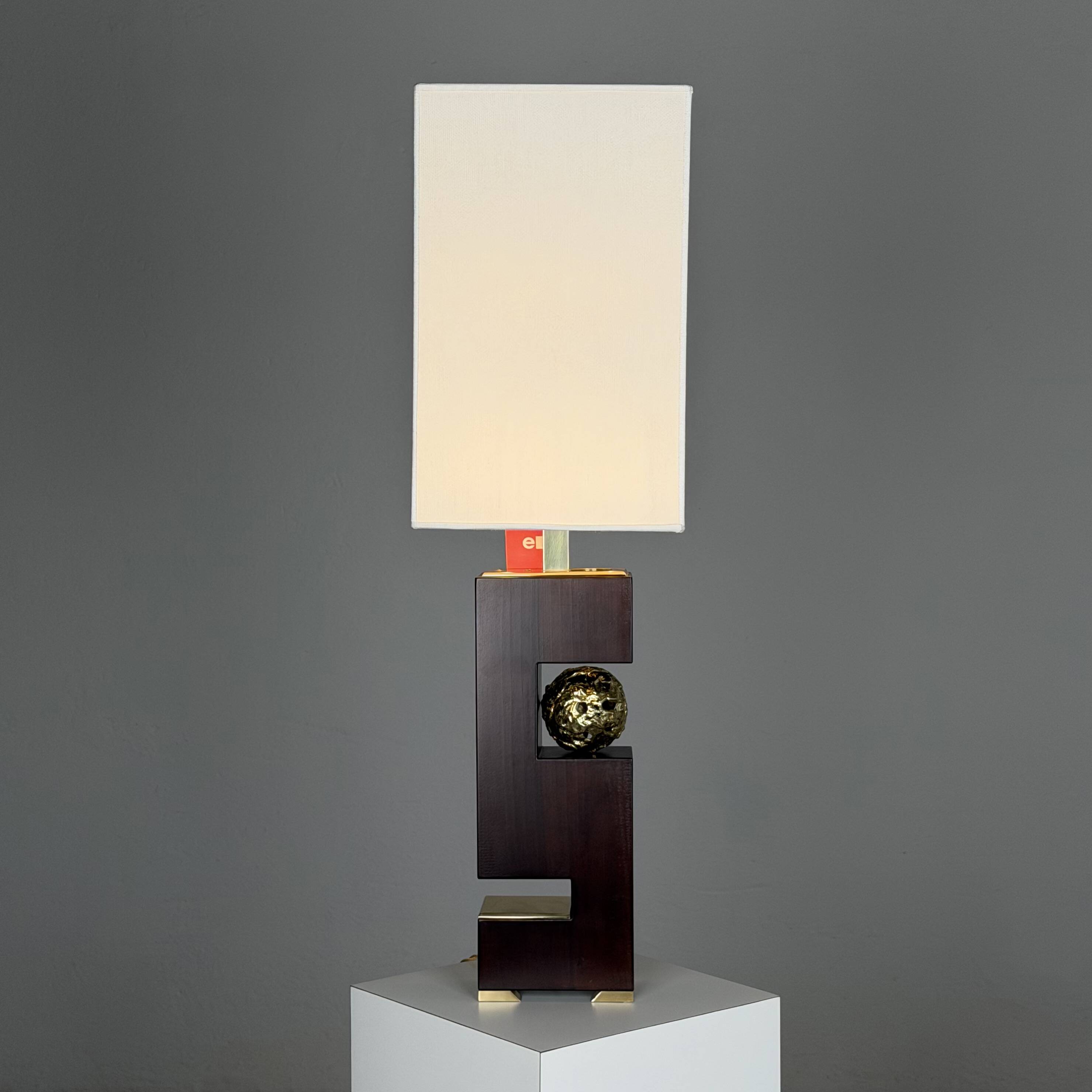 “Hermes” Table Lamp for Esperia by Angelo Brotto - Custom Commission, 1970s