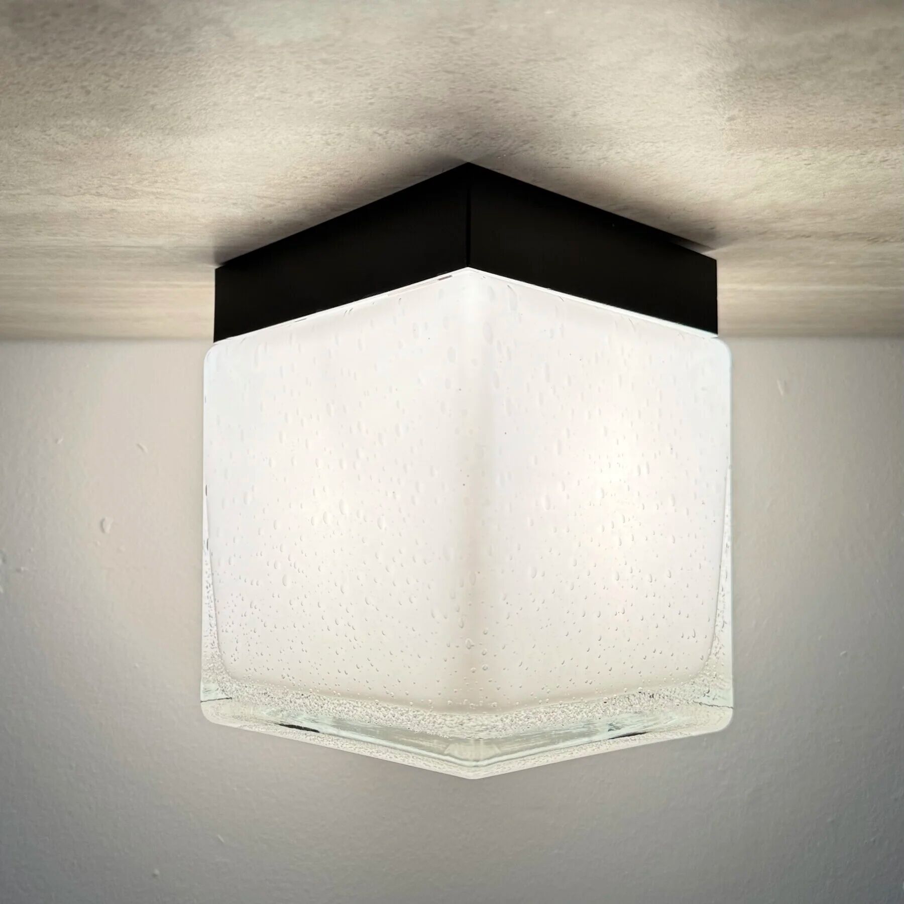 Mid-century Bega ceiling lamp flush mount, 1970s