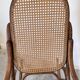 Rocking chair Thonet en bois courbé et cannage