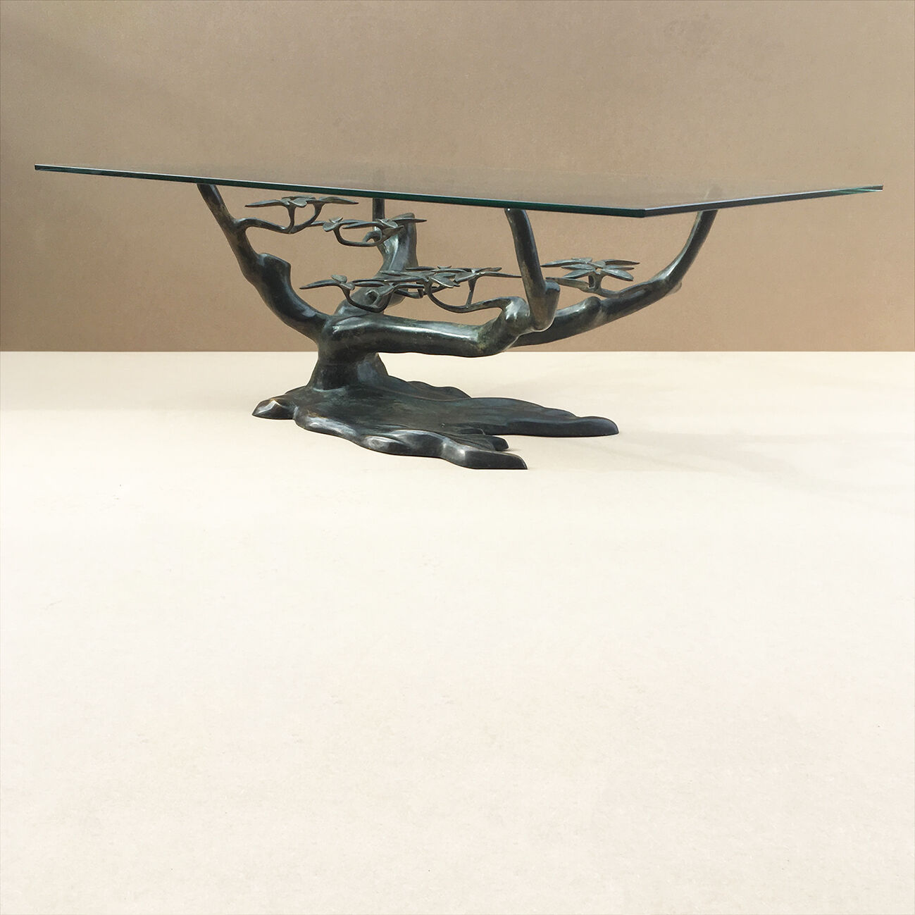 Sculptural Coffee Table By Willy Daro, 1970s