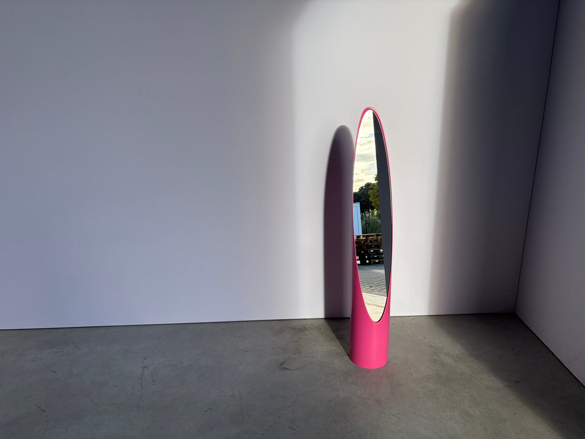 Unghia mirror by Rodolfo Bonetto, Italy 1970s