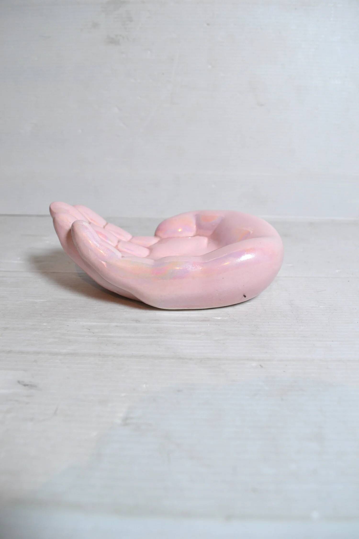 Vide-poche main en céramique